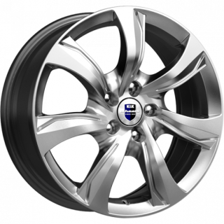 Диск литой КиК Либерти (КС654) 17x7.0J/5x112 D66.6 ET35 Блэк платинум