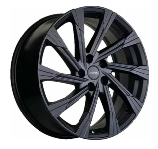 Диск литой Khomen Wheels 1901 19x7.5J/5x114.3 D67.1 ET53 black matt