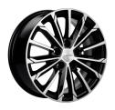 Диск литой Khomen Wheels KHW1611 (ZV 16_Mazda 3) 16x6.5J/5x114.3 D67.1 ET45 Black-FP