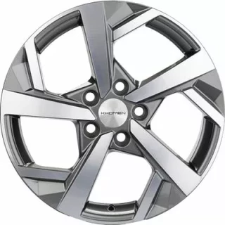 Диск литой Khomen Wheels 1712 17x7.0J/5x114.3 D60.1 ET39 Gray-FP