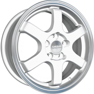 Диск литой СКАД Киото 15x6.0J/4x100 D60.1 ET40 алмаз белый