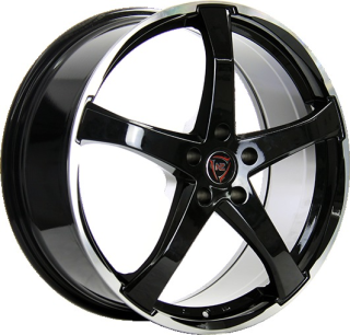 Диск литой NZ F51 20x10.0J/5x120 D74.1 ET40 BKPL