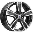 Диск литой КиК Оклахома (КС998) 16x6.5J/5x108 D65.1 ET37 алмаз черный для CHERY Tiggo 2