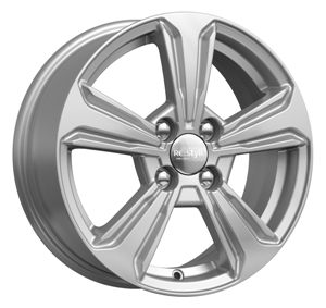 Диск литой КиК КС777 15x6.0J/4x100 D54.1 ET48 Сильвер