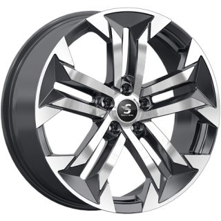 Диск литой Premium Series КР015 (Exeed TXL/VX) 19x7.5J/5x108 D65.1 ET36 Diamond Black Gris