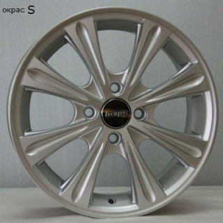 Диск литой Азов-Tech Tech Line 523 15x6.0J/4x100 D60.1 ET50 S