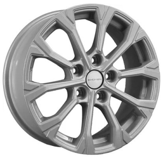 Диск литой Khomen Wheels 1605 16x6.5J/5x114.3 D67.1 ET45 F-Silver