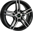 Диск литой Megami MGM-1 14x5.5J/4x100 D67.1 ET43 BKF