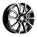 Диск литой Khomen Wheels 1802 18x7.0J/5x114.3 D60.1 ET35 Black-FP
