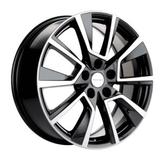 Диск литой Khomen Wheels 1802 18x7.0J/5x114.3 D60.1 ET35 Black-FP