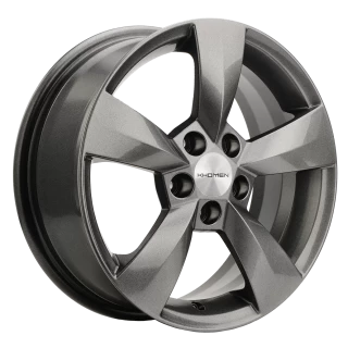 Диск литой Khomen Wheels KHW1504 (Rapid) 15x6.0J/5x100 D57.1 ET38 G-Silver