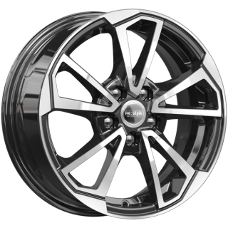 Диск литой КиК КС1005 15x6.0J/5x114.3 D67.1 ET42 алмаз чёрный