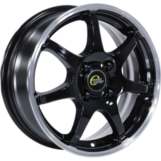 Диск литой CrossStreet CR-15 14x5.5J/4x98 D58.6 ET35 BKPL