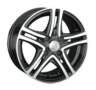 Диск литой LS Wheels 570 15x6.5J/4x114.3 D73.1 ET40 BKF