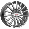 Диск литой КиК Акцент-оригинал (КС641) 14x5.5J/4x100 D60.1 ET43 дарк платинум