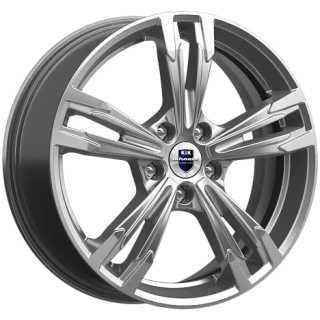 Диск литой КиК КС935 Каррера Лайт 18x7.0J/5x114.3 D67.1 ET45 Дарк платинум брайт