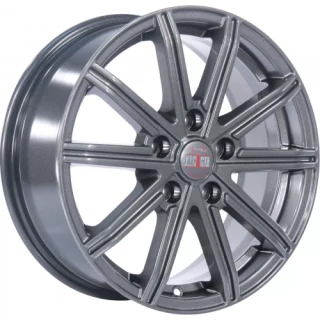 Диск литой Alcasta M64 16x6.5J/5x105 D56.6 ET38 Graphite