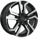 Диск литой Replica LA TY268 17x7.0J/5x114.3 D60.1 ET35 BKF