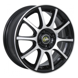 Диск литой CrossStreet CR-16 15x6.0J/4x100 D60.1 ET40 BKF