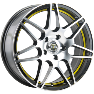 Диск литой Alcasta M28 15x6.0J/5x105 D56.6 ET39 BKFYSI