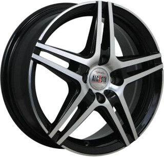 Диск литой Alcasta M54 15x6.0J/4x100 D60.1 ET40 BKF