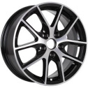 Диск литой Alcasta M59 16x6.5J/5x110 D65.1 ET38 BKF