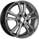 Диск литой КиК Samara (КС866) 16x6.0J/4x108 D63.35 ET47.5 дарк платинум