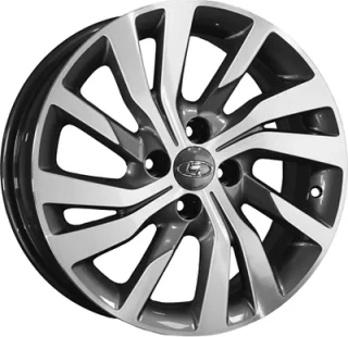 Диск литой КиК Fenix (X-Ray) (КС734) 16x6.0J/4x100 D60.15 ET41 антрацит-алмаз