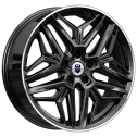 Диск литой КиК Колумб (KC1038) 19x7.0J/5x108 D60.1 ET33 алмаз черный