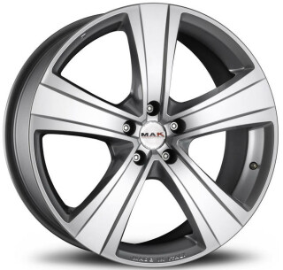 Диск литой MAK Fuoco 5 18x9.0J/5x127 D71.6 ET35 Hyper Silver