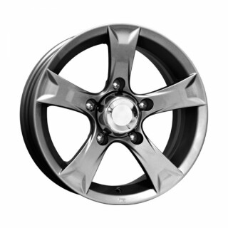 Диск литой КиК Триал 15x6.5J/5x139.7 D110.1 ET5 дарк платинум