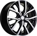 Диск литой Khomen Wheels 1806 18x7.0J/5x114.3 D67.1 ET48.5 Black-FP
