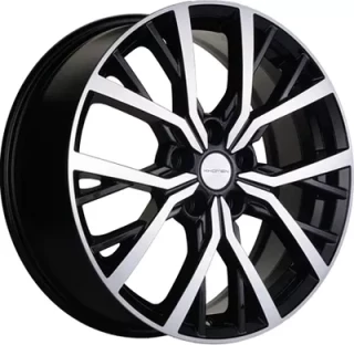 Диск литой Khomen Wheels 1806 18x7.0J/5x114.3 D54.1 ET50 Black-FP