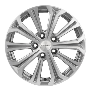 Диск литой Khomen Wheels 1610 16x6.5J/5x114.3 D67.1 ET41 Gray-FP