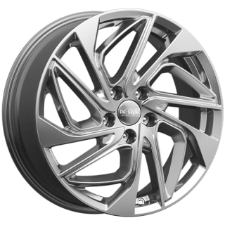 Диск литой КиК КС883 (Geely Atlas) 18x7.0J/5x114.3 D60.1 ET45 дарк платинум