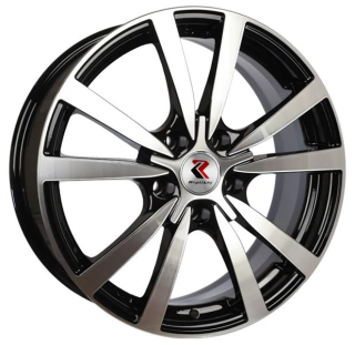 Диск литой RepliKey K107 17x7.0J/5x100 D67.1 ET45 BK/FP