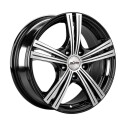 Диск литой X'trike X-112 16x6.5J/5x108 D63.35 ET45 BK/FP