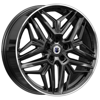 Диск литой КиК Колумб 19x7.0J/5x114.3 D67.1 ET45 алмаз чёрный