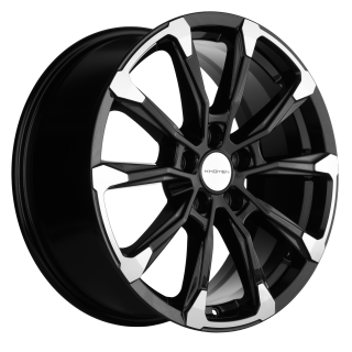 Диск литой Khomen Wheels KHW1808 (Lexus NX) 18x7.5J/5x114.3 D60.1 ET35 Black-FP