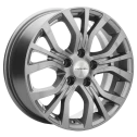 Диск литой Khomen Wheels KHW1608 (Multivan) 16x6.5J/5x120 D65.1 ET51 Gray для VOLKSWAGEN Caravelle