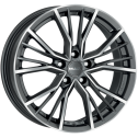 Диск литой MAK Union 21x9.5J/5x112 D66.6 ET25 Gun Met-Mirror Face