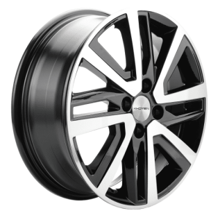 Диск литой Khomen Wheels 1609 16x6.0J/4x100 D54.1 ET46 Black-FP