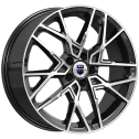 Диск литой КиК Вудроф (KC104) 18x7.0J/5x114.3 D60.1 ET35 алмаз черный