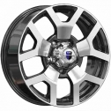 Диск литой КиК Намиб (КС929) 18x7.0J/5x139.7 D108.5 ET35 алмаз черный