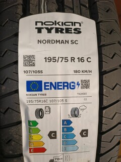 Летняя шина Nokian Tyres Nordman SC 195/75 R16C 107/105S фото 2