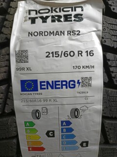 Зимняя шина Nokian Tyres Nordman RS2 215/60 R16 99R фото 2