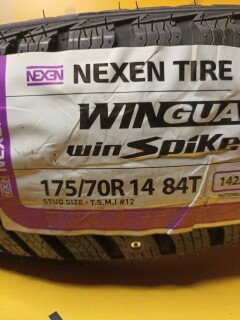 Зимняя шина Nexen Winguard WinSpike WH62 175/70 R14 84T фото 2