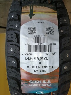 Зимняя шина Nokian Tyres Hakkapeliitta 9 175/65 R14 86T фото 2