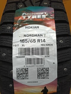 Зимняя шина Nokian Tyres Nordman 7 185/65 R14 90T фото 5