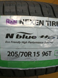 Летняя шина Nexen N Blue HD Plus 205/70 R15 96T фото 2
